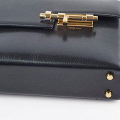 Hermes Verrou Chaine Mini Mysore Noir D stamp
