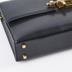 Hermes Verrou Chaine Mini Mysore Noir D stamp