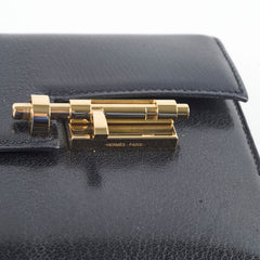 Hermes Verrou Chaine Mini Mysore Noir D stamp