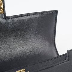 Hermes Verrou Chaine Mini Mysore Noir D stamp