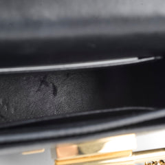 Hermes Verrou Chaine Mini Mysore Noir D stamp