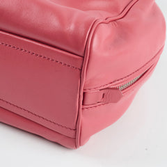 Prada Soft Calfskin Inside Bauletto Bag Pink