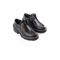 Louis Vuitton Beaubourg Platform Derby Shoes Monogram/Black Size 39