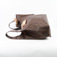 Louis Vuitton Atlantis GM Monogram Brown Tote with Pouch