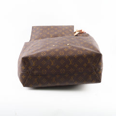 Louis Vuitton Atlantis GM Monogram Brown Tote with Pouch