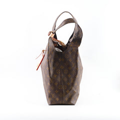 Louis Vuitton Atlantis GM Monogram Brown Tote with Pouch