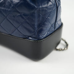 Chanel Small Gabrielle Backpack Navy/Black