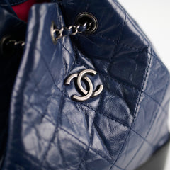 Chanel Small Gabrielle Backpack Navy/Black