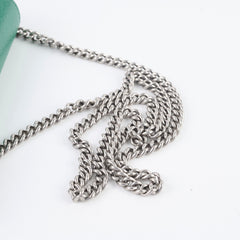 Gucci Dionysus Green Leather Wallet On Chain
