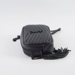 Saint Laurent Mini Lou Camera Black Crossbody Bag
