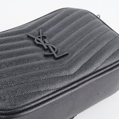 Saint Laurent Mini Lou Camera Black Crossbody Bag