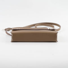 Hermes Hermesnap Wallet Etoupe Epsom - K Stamp