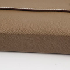 Hermes Hermesnap Wallet Etoupe Epsom - K Stamp