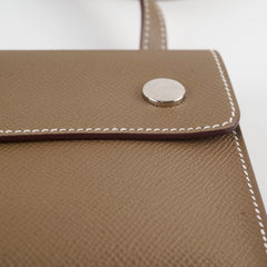 Hermes Hermesnap Wallet Etoupe Epsom - K Stamp