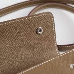 Hermes Hermesnap Wallet Etoupe Epsom - K Stamp