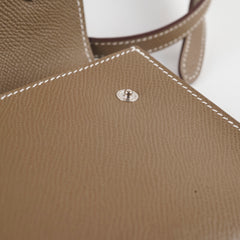 Hermes Hermesnap Wallet Etoupe Epsom - K Stamp