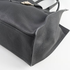 Gucci Large Jackie Soft Tote Black
