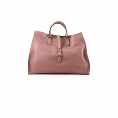 Gucci Large Jackie Soft Tote Dark Rose