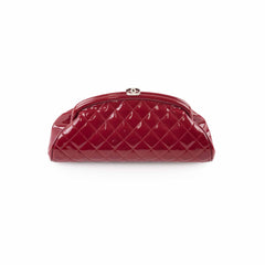 Chanel Timeless Clutch Patent Burgundy