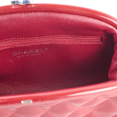 Chanel Timeless Clutch Patent Burgundy