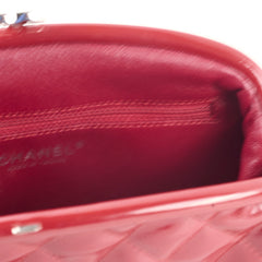 Chanel Timeless Clutch Patent Burgundy