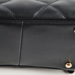 Chanel Black Lambskin Backpack