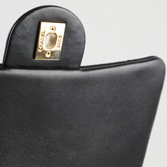 Chanel Black Lambskin Backpack