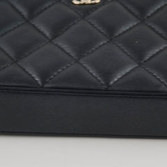 Chanel Zip Pearl Clutch on Chain Crossbody