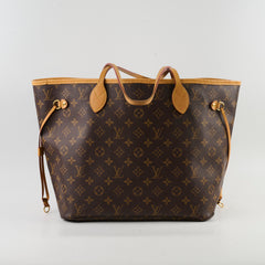 Louis Vuitton Neverfull MM Monogram (with pouch)