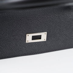 Hermes Kelly 28 Epsom Noir- X Stamp