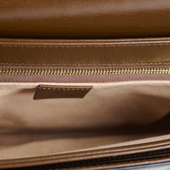 Gucci Medium Horsebit 1955 GG Supreme Canvas Brown