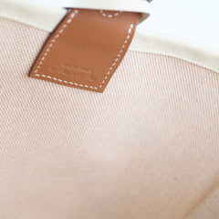 Hermes Steeple 25 Beige/Nata - U Stamp