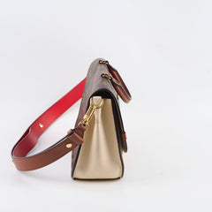 Louis Vuitton Vaugirard Monogram Beige/Brown Micochipped