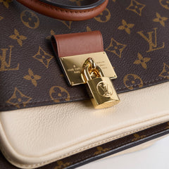 Louis Vuitton Vaugirard Monogram Beige/Brown Micochipped