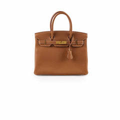 Hermes Birkin 30 Gold Togo GHW U Stamp