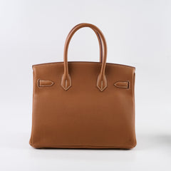 Hermes Birkin 30 Gold Togo GHW U Stamp