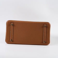 Hermes Birkin 30 Gold Togo GHW U Stamp