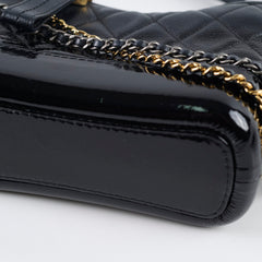 Chanel Gabrielle Small Aged Calfskin Black