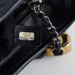 Chanel Gabrielle Small Aged Calfskin Black