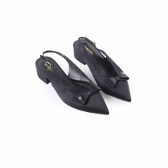Chanel Slingbacks Black Size 39C Shoes