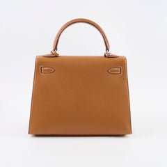 Hermes Kelly 25 Gold Epsom - B Stamp