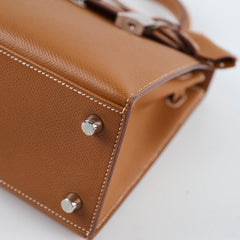 Hermes Kelly 25 Gold Epsom - B Stamp