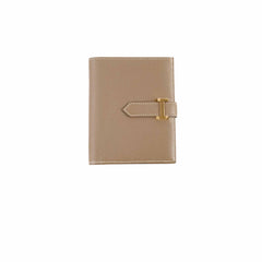 Hermes Bearn Compact Wallet Etoupe - U Stamp