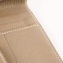 Hermes Bearn Compact Wallet Etoupe - U Stamp