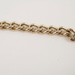 Chanel Choker CC Logo Light Gold Costume Jewellery