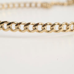 Chanel Choker CC Logo Light Gold Costume Jewellery