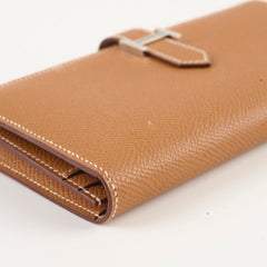 Hermes Bearn Wallet Gold - B Stamp