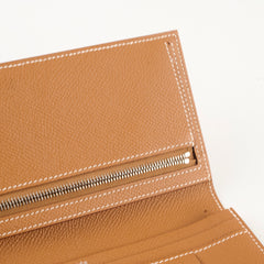 Hermes Bearn Wallet Gold - B Stamp