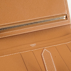 Hermes Bearn Wallet Gold - B Stamp