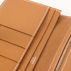 Hermes Bearn Wallet Gold - B Stamp